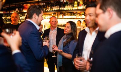 The Luxury Network Members Evening at Bar Messenger with Pommery